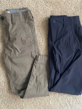 OshKosh B'gosh Gray pants and All in Motion navy blue pants